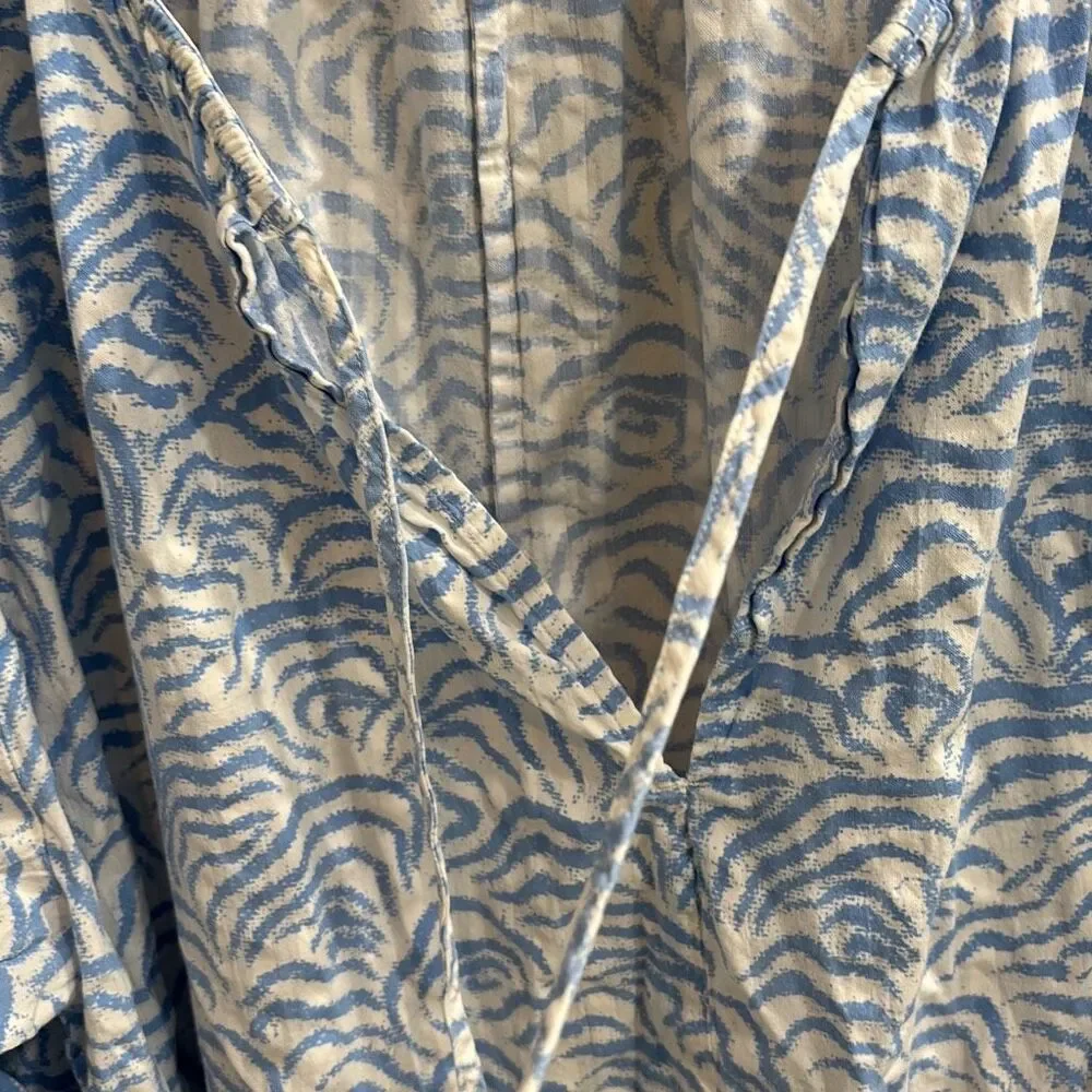 H&M Blue and White Maxi Dress - Picture 5 of 6